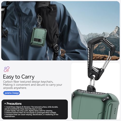 for AirPods Pro 3 Case Safety Lock (Light Green) - color: Light Green