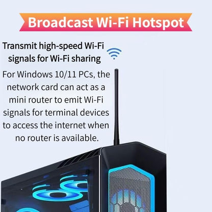 Network Adapter, Wireless Network Card, AX900 Bluetooth & Wi-Fi 2-in-1 Wi-Fi 6 Dual-Band USB Gigabit 5G Transmitter and Receiver Supporting Wi-Fi 6(AX900mbps+Bluetooth) - color: AX900mbps+Bluetooth