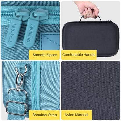 Lebakort Hard Case Compatible with Bose SoundLink Max Portable Speaker, Stone Blue Case - color: Stone Blue Case