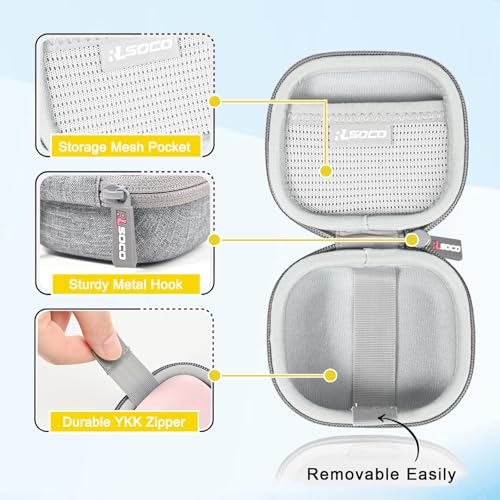 Carrying Case for Powerbeats Pro 2 - RLSOCO Case for Beats Powerbeats Pro 2 Wireless Bluetooth Earbuds - Grey (Case Only) - color: Pro 2 Case Grey