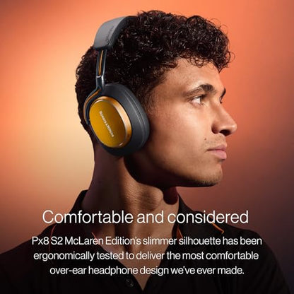 Bowers & Wilkins Px8 S2 Wireless Over-Ear Headphones, McLaren Edition - color: McLaren Grey