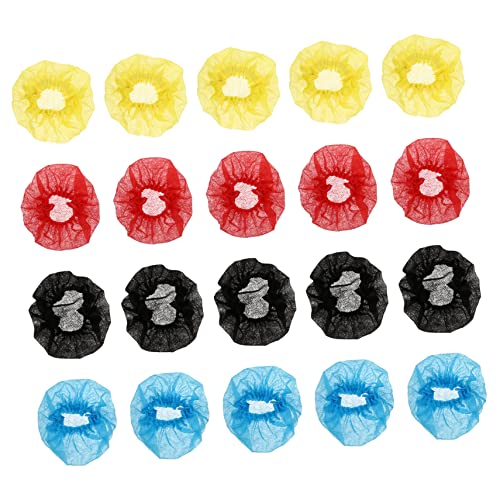 SHOWERORO 200pcs Disposable Microphone Covers Moisture-resistant Mic Protectors for Ktv Conferences and Performances Saliva and