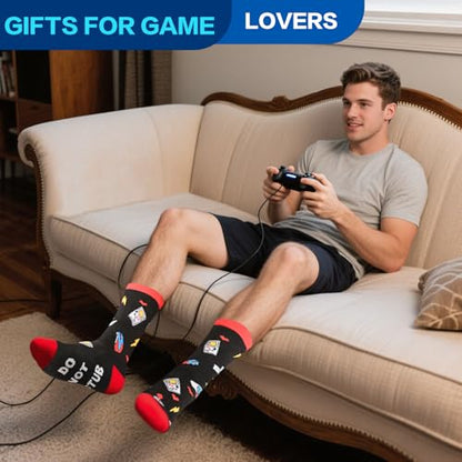 Gamer Gifts for Men Game Stuff Gaming Room Equipment Wooden Headset Stand | Gamer Gifts for Teenage Boy, Son, Boyfriend, Husband, Gamer Room Decor for Man, Teen Boy Gaming Accessories