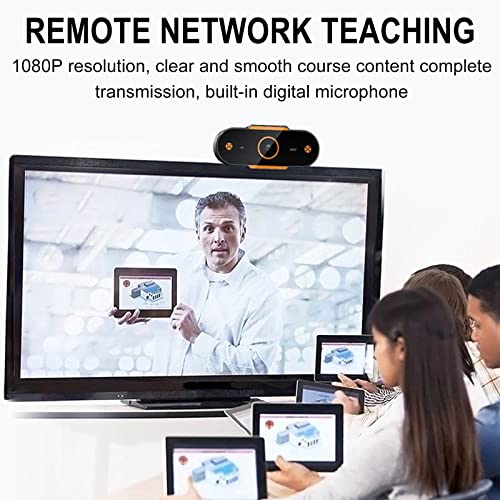 Streaming Camera 1080p HD Webcam with Microphone,Fast Auto Focus,110° Wide Angle, Auto Light Correction, USB Pc Camera Webcam for Pc Gaming Computer Web Cameras for Desktop Computer Accessories