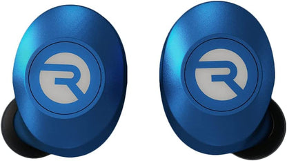 Raycon Everyday Bluetooth Wireless Earbuds with Microphone - Active Noise Cancelling, Sweat & Water-Resistant Earphones, Ear Buds Wireless Bluetooth Up to 32 Hours Playtime (Blue) - color: Blue