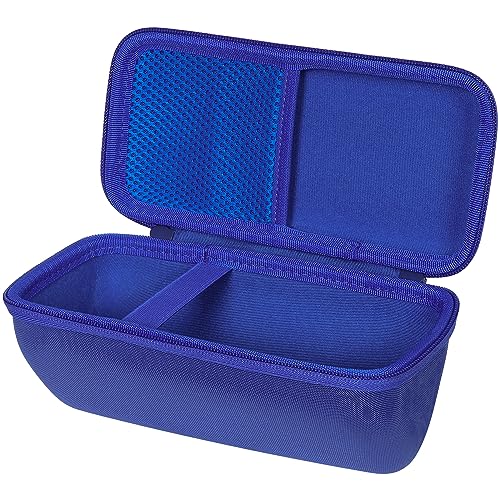 co2CREA Hard Case for BolaButty X-GO C27C Bluetooth Speaker Speaker,Blue | Travel Protective Storage Bag with Mesh Pocket & Handle, Shockproof EVA Shell and Soft Lining - color: Blue
