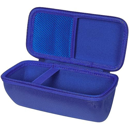 co2CREA Hard Case for BolaButty X-GO C27C Bluetooth Speaker Speaker,Blue | Travel Protective Storage Bag with Mesh Pocket & Handle, Shockproof EVA Shell and Soft Lining - color: Blue