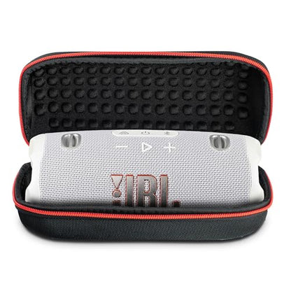 JBL Charge 6 Portable Bluetooth Speaker (White) | IP68 Waterproof, DustProof, and DropProof, Outdoor Wireless Audio |28Hrs Playtime + Travel Case Bundle - color: White