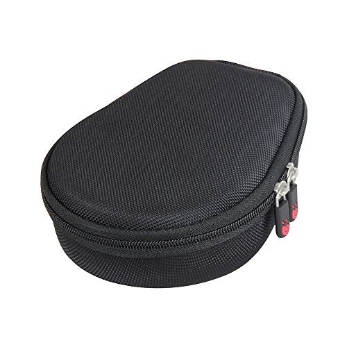 Hermitshell Case for AfterShokz Trekz Air/AfterShokz Aeropex/Titanium Mini/Shokz OpenRun Pro/SHOKZ OpenRun Pro 2 Open Ear Wireless Bone Conduction Headphones AS650 / AS800 (Black) - color: Black