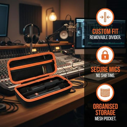 Wireless Microphone Case for JBL/for JBL PartyBox Two Microphone