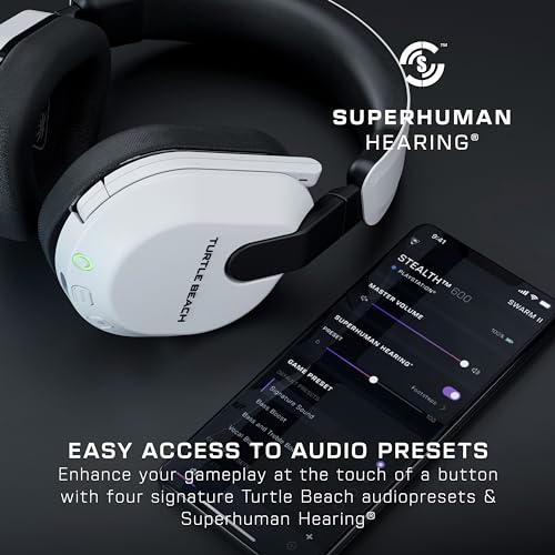 Turtle Beach Stealth 600 Wireless Gaming Headset Renewed for Xbox, PS5, PC - color: White, style: Stealth 600