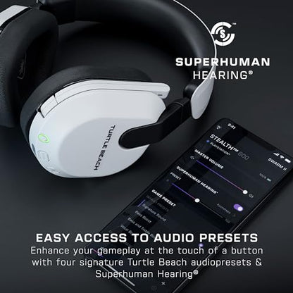 Turtle Beach Stealth 600 Wireless Gaming Headset Renewed for Xbox, PS5, PC - color: White, style: Stealth 600