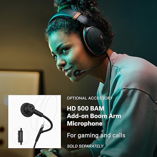 Sennheiser HD 505 - Wired Headphones Over Ear with Transparent Sound and Controlled Bass, Enhanced Comfort Studio Headphones for Music, Work, Gaming, Audiophiles, Students, Traveling, Copper Edition