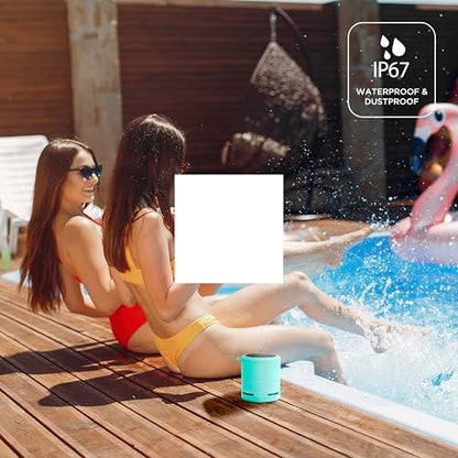 Altec Lansing HydraMicro - Waterproof Bluetooth Speaker, Lightweight & Portable Speaker for Travel & Outdoor Use, Mint - color: Mint, style: HydraMicro