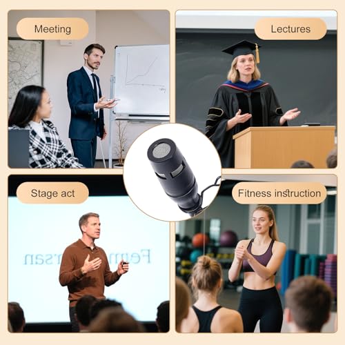 Lavalier Microphone, Cardioid Condenser Clip On Microphone, Lapel Microphone Compatible with Audio Technica Microphone Wireless System, Hirose 4 Pin Plug, Ideal for Lectures, Theater, Actors - size: Hirose 4 Pin Plug