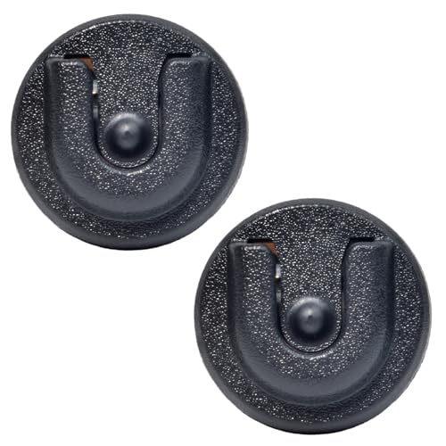 UAYESOK 2PCS Universal Mobile Radio Mic Holder with Adhesive Back | Portable CB Mic Hang Up Clip Mount, For Yaesu MH-67A8J, HYT SM16A1, Motorola Kenwood QYT KT-8900 Car Microphone - style: 2 Packs