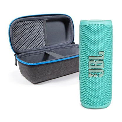 JBL Flip 6 (Teal) + Bundle with divvi! Protective Hardshell Case - color: Teal