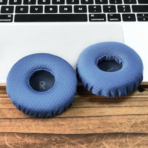 Earpads Cushions and Headband Pad Replacement for JBL Tune 600 (600BTNC), 660 (660NC), 670 (670NC) Headphones Headset Ear Pads Cover with Comfortable Mesh and Fabric Memory Foam, Blue