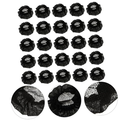 200Pcs Disposable Microphone Covers Non Woven Spray Protection for Dance Meetings and Performances Microphone Dust Covers and Accessories