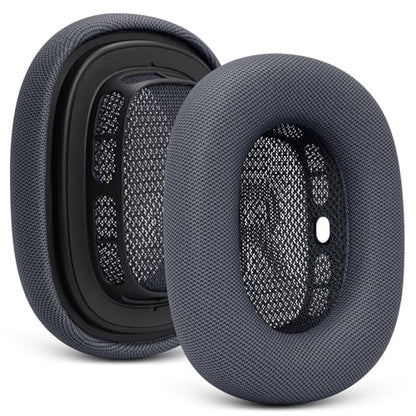Ear Cushions Replacement for Apple AirPods Max 1 & 2- Cups Headphones Pads | Upgraded Earpads Covers Sweatproof Protein Leather Silicone Foam for Workout & Gym (Midnight) - color: Midnight