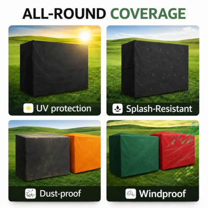 Custom Fit Home Dust Protection Cover - Made-to-Measure Protective Cover with Personalized Text or Logo for Furniture & Equipment - color: Home Dust Protection