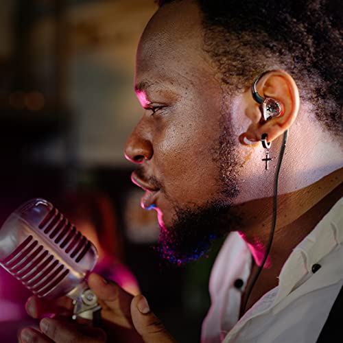 Xvive T9 in-Ear Monitor Headphones Dual Knowles BA Drivers IEM for Studio, Band Rehearsal, Live Performance (T9) - color: T9 IEM