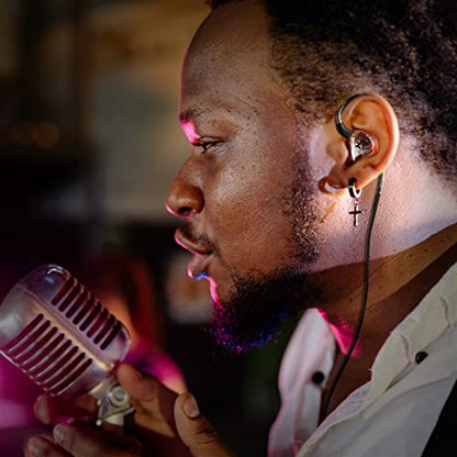 Xvive T9 in-Ear Monitor Headphones Dual Knowles BA Drivers IEM for Studio, Band Rehearsal, Live Performance (T9) - color: T9 IEM