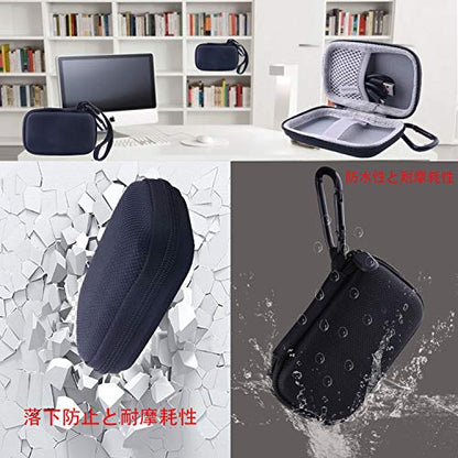 Hard EVA Travel Case for Sony Wi-Xb400/Wi-C200/ WI-C310 Wireless in-Ear Headphones. Earphone Carrying Case MP3 Player Case Headphone Small Storage Pouch