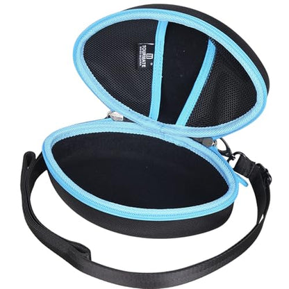 Hard Storage Case for iJoy Bluetooth Headphones,Travel Case for Wireless Foldable Headset - Tourmate(Only Box) (Black & Blue) - color: Black & Blue