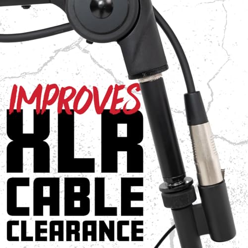Gator Frameworks Extension Adapter for Braodcast Boom Arms, Pairs with all Gator Boom Arms (GFWMICBCBMEXT) - style: Microphone Extension Rod
