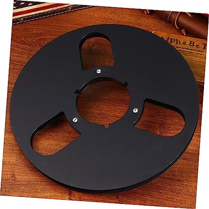 Reel to Reel Tape Recorder Accessory Aluminum Alloy Take up Reel Empty Reel 3 Holes for Enhanced