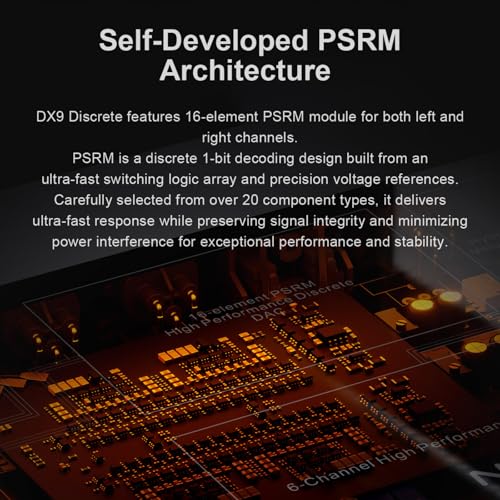 Topping DX9 Discrete Full Balanced DAC Headphone Amplifier Combo, 10000mW x 2 Amp with AK4118 XU-316 DSD512, USB/Bluetooth/2*Opt/2*Coax/AES/IIS Input, XLR/RCA 6.35mm/4.4mm/4-PIN XLR Output, Silver - color: Silver