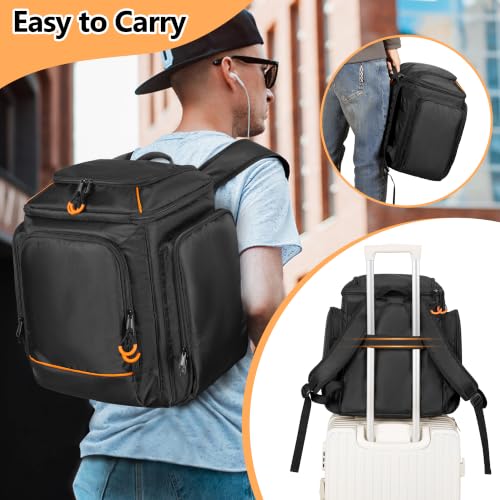 Backpack Compatible with Bose S1 Pro/S1 Pro+ All-in-One PA Speaker | Portable Bluetooth Speaker Carrying Bag, Shoulder Straps, Thick Padded Lining, Music Party & Performance