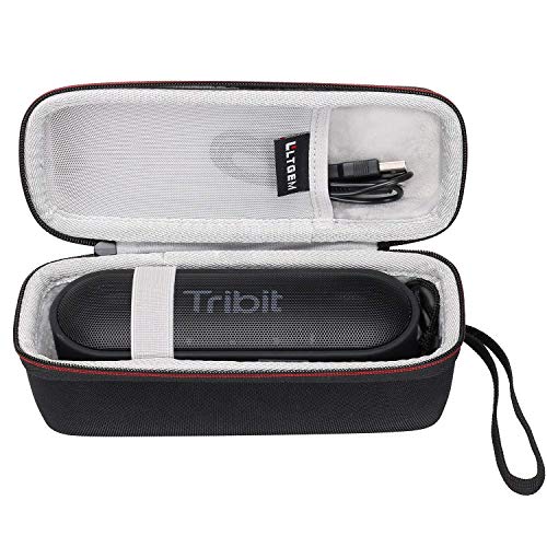 LTGEM Case for Tribit XSound Go/Plus 2 Portable Bluetooth Speaker | Hard EVA Shell, Water-Resistant, Shock Protection, Scratch-Resistant Interior, Portable Travel Storage Case Only