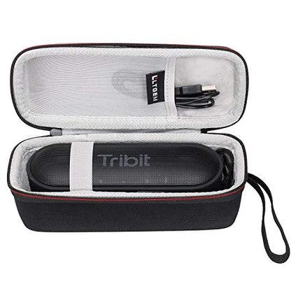LTGEM Case for Tribit XSound Go/Plus 2 Portable Bluetooth Speaker | Hard EVA Shell, Water-Resistant, Shock Protection, Scratch-Resistant Interior, Portable Travel Storage Case Only