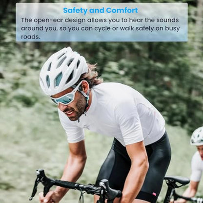 Bone Conduction Swimming Headphones IP68 Waterproof Bluetooth Headphones with 32GB MP3 Player Open Ear Wireless Headsets Underwater Multi-point connection Large Battery for Running Cycling Workouts - color: Q4-Black