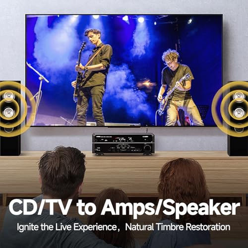 TODN 6.5ft Optical Audio Cable Digital Fiber Optic Toslink S/PDIF Cable | POF Conductor, 24K Gold-Plated Plugs, Pure Copper Shell, Audiophile HiFi Surround Sound System for TV, PS4, Xbox, CD - size: 6.5ft/2m
