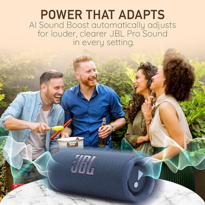 JBL Flip 7 Portable Bluetooth Speaker, IP68 Waterproof, Dustproof, Drop-Proof, PushLock System, AI Sound Boost, 16H Battery – Purple – Boomph's Comprehensive Ultimate Performance Cloth Solution - color: Purple