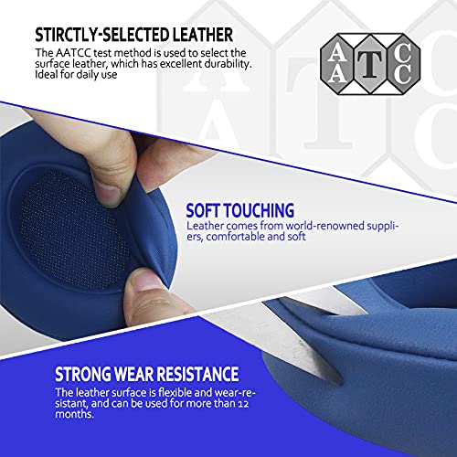 Beats Studio 3 Replacement Ear Pads – Compatible with Beats Studio 3 & 2 Wired/Wireless (Model B0501/B0500), Premium Beats Headphones Accessories with Memory Foam, Blue - color: Blue