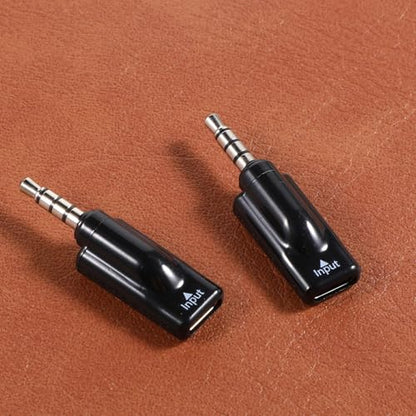 Headphone Jack Adapter, 2PCS TypeC Female to 3.5mm Male Audio Cable Adapter USB C to Aux Audio Dongle Analog Cable Converter Compatible with MP3 CD Players Smartphone Earbuds Laptops Tablets