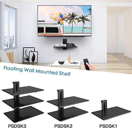 PERLESMITH Floating Wall Mount Shelf