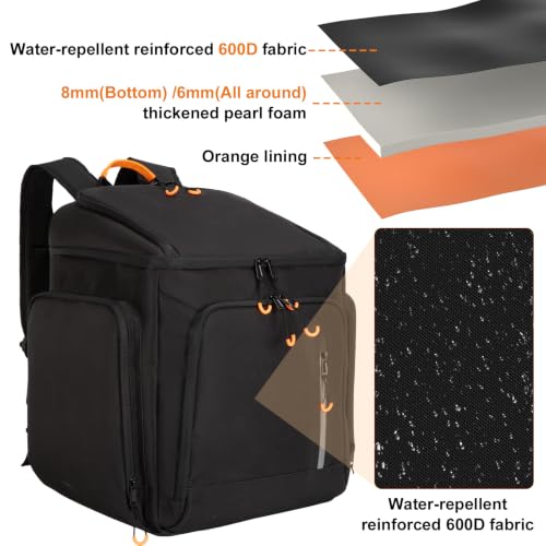 Carrying Case Travel Speaker Backpack Fit for Bose S1 Pro/S1 Pro+ | Portable Bluetooth Speaker Carrying Bag Featuring Accessory Pockets and Headphone Compartment, Holds 6 Microphones