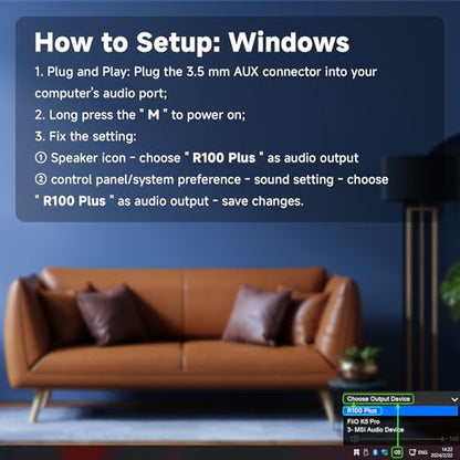 SOULION Bluetooth Computer Speakers with Dynamic LED Light, USB Plug & Play PC Speakers with Switch Button, Clearly Sound Soundbar for Desktop Laptop Monitor MG(USB-C to USB Adapter Included) | Dynamic LED Light, USB Plug & Play, Switch Button, Clearly So