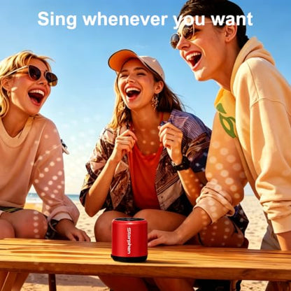 Mini Portable Bluetooth Speaker - color: Blue