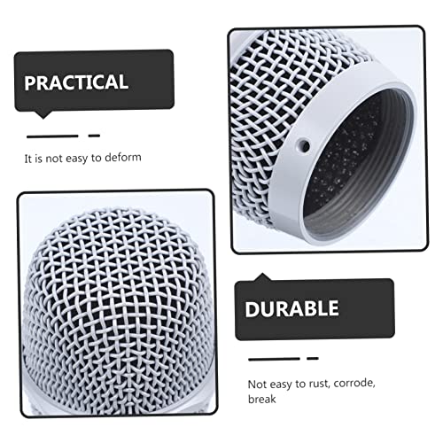 Wireless Microphone Steel Mesh Head Microphone Grill for Mic Pop Filter