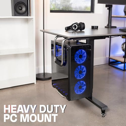 VIVO Heavy Duty Under Desk Large Office PC Mount, Holds 66 lbs - size: Large