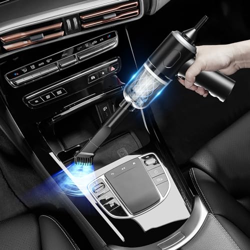 IFTHFOUR Compressed Air Duster-Vacuum Keyboard Cleaner-Air Blower 3-in-1-Electric Air Dusters-Replace Compressed Air Cans for PC,Computer Keyboard,Car Dusterpc Cleaning