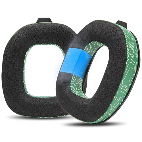 WC Freeze A50 - Cooling Gel Earpads for Astro A50 Gen 4, Gen 5 & A50X - color: Emerald Tide