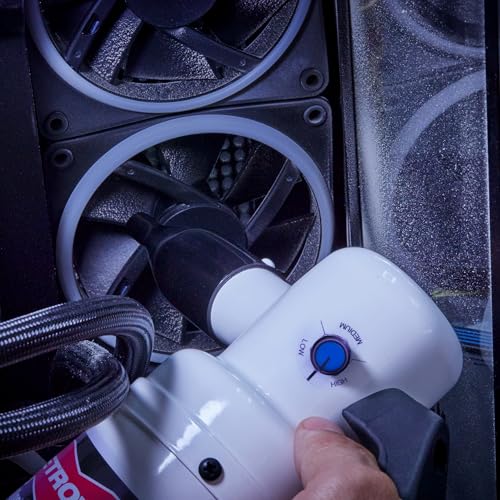METROVAC DataVac ED-500V Variable Speed PC Electric Air Duster Made in USA