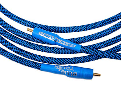 Blue Truth Digital Coax Audio Cable by Better Cables - size: 1.5 Feet